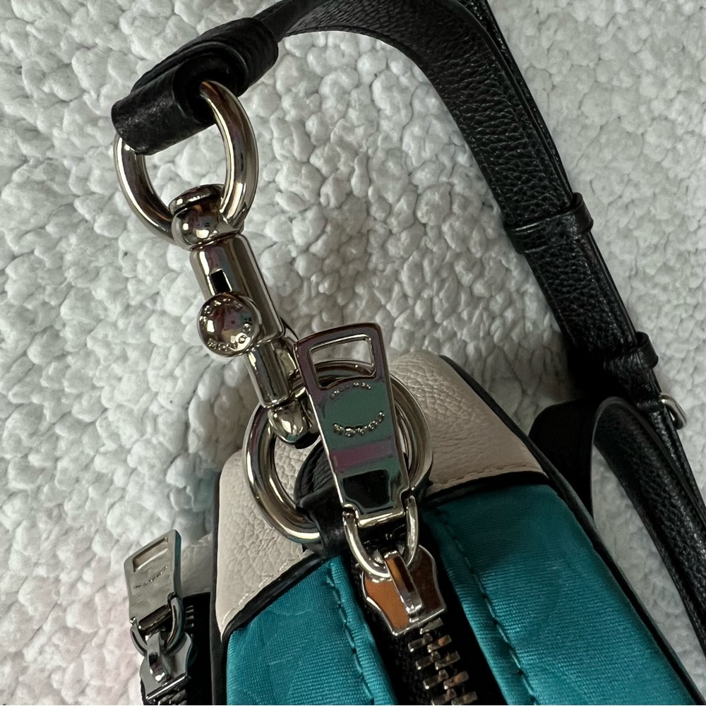 NEW 🚨💖COACH Jamie Camera Bag Aqua Pink Lemonade NEW WITH TAGS🔥🚨 (Reg.$298) - Picture 9 of 16